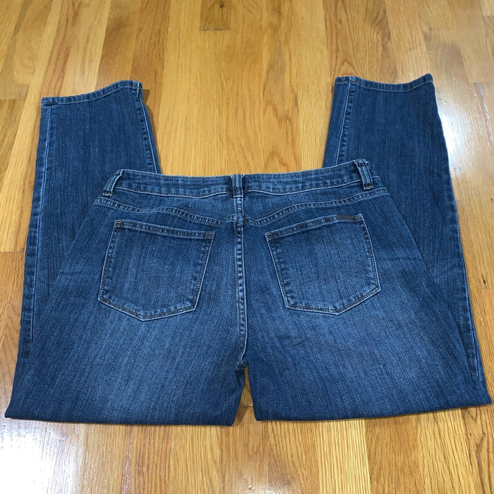 Jennifer Lopez Straight Leg Ankle Jeans